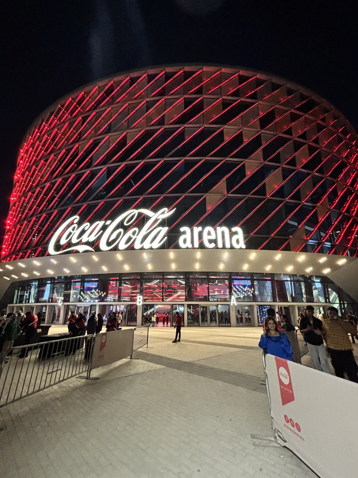 International tour arena
